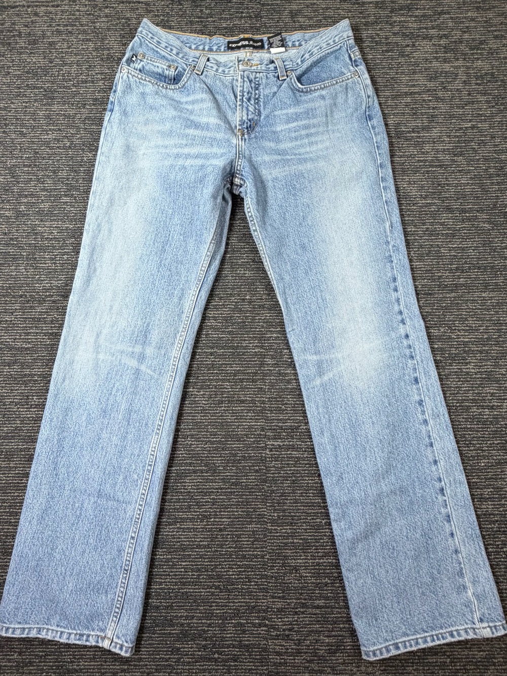 Women’s Express Light Blue Straight Leg Jeans
